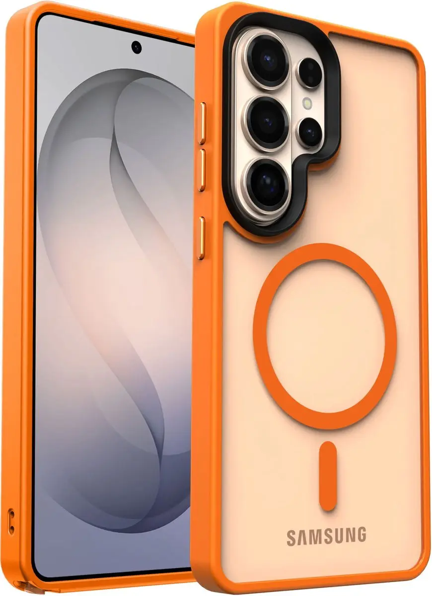 Selected Hoesje Samsung Galaxy S26 Ultra MagSafe Oranje