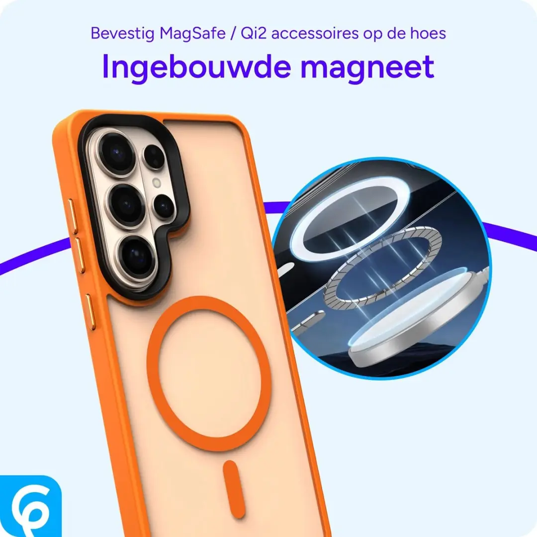 Selected Hoesje Samsung Galaxy S26 Ultra MagSafe Oranje