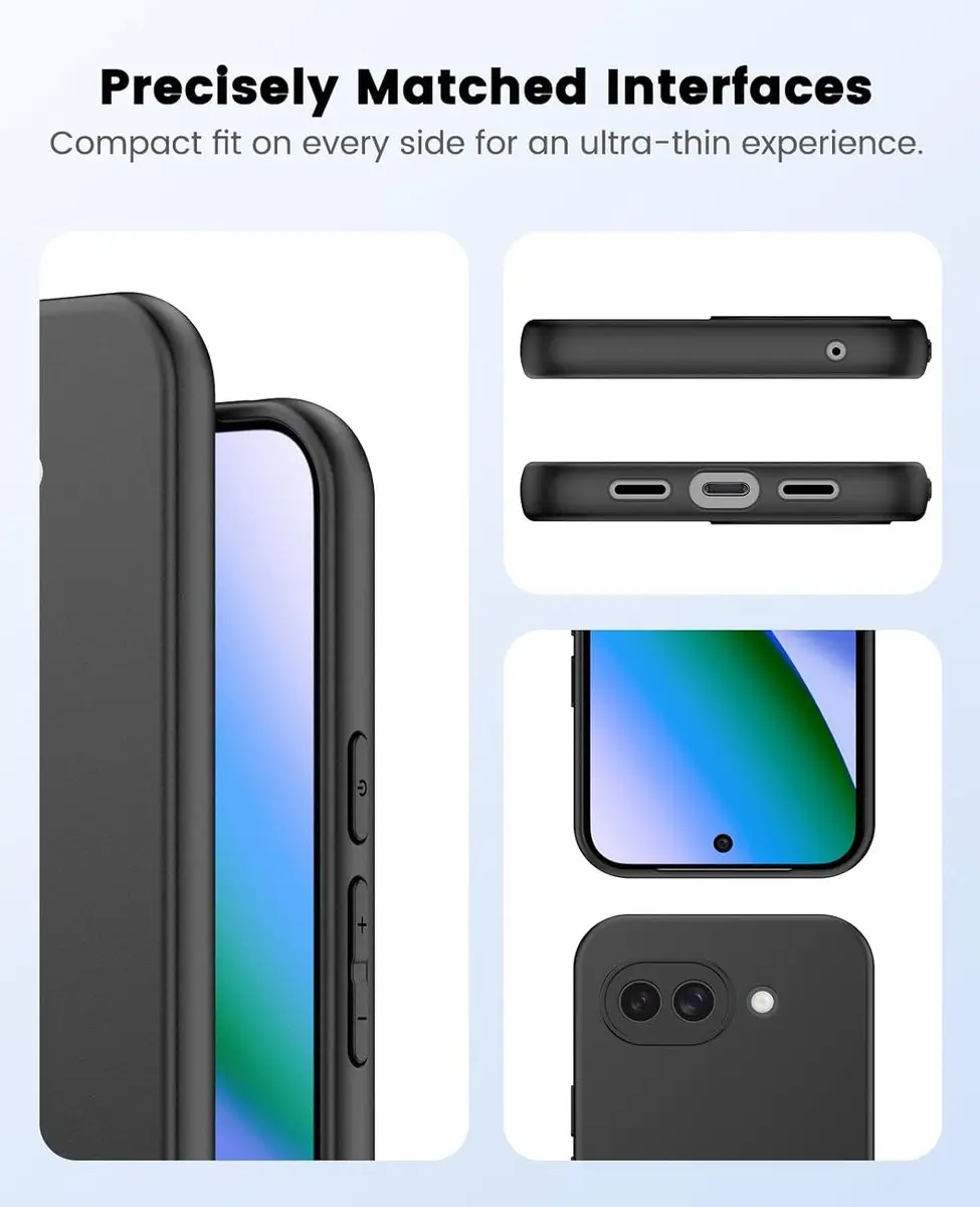 Selected Zwart TPU Hoesje Google Pixel 10a - Ultra Dun