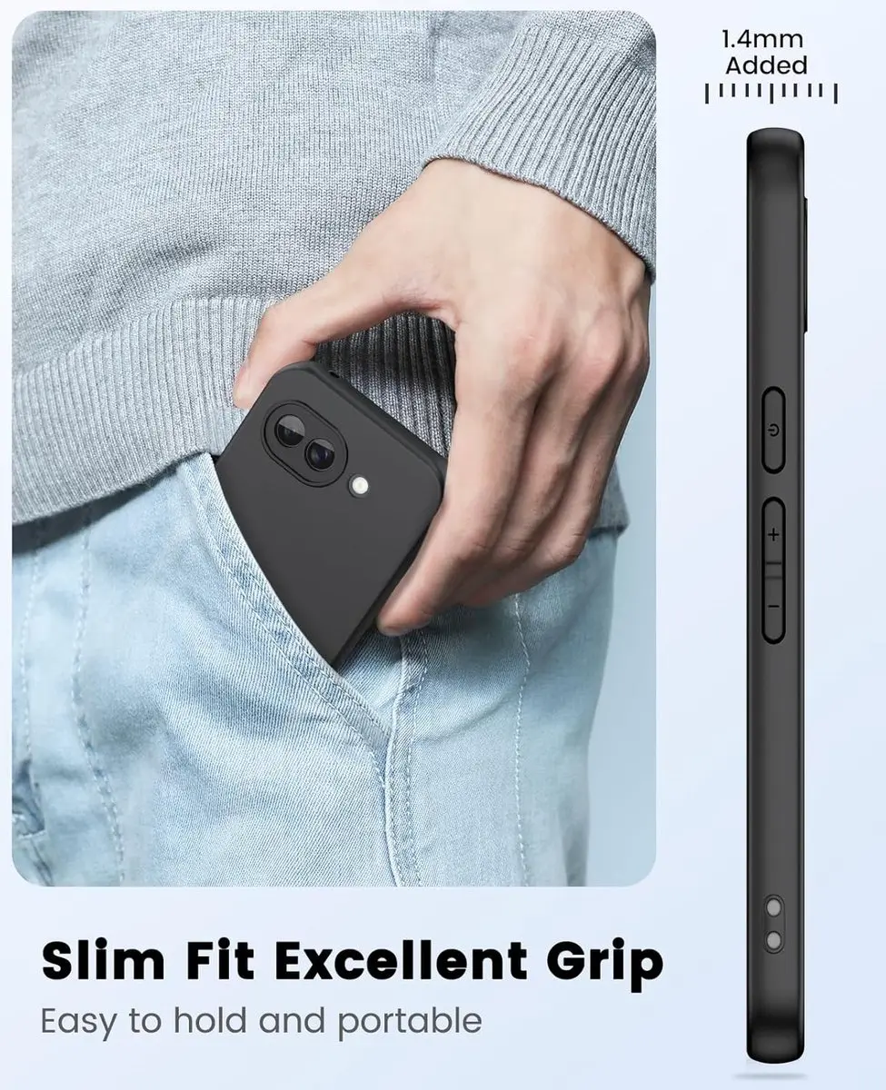 Selected Zwart TPU Hoesje Google Pixel 10a - Ultra Dun - afbeelding 6 van 6