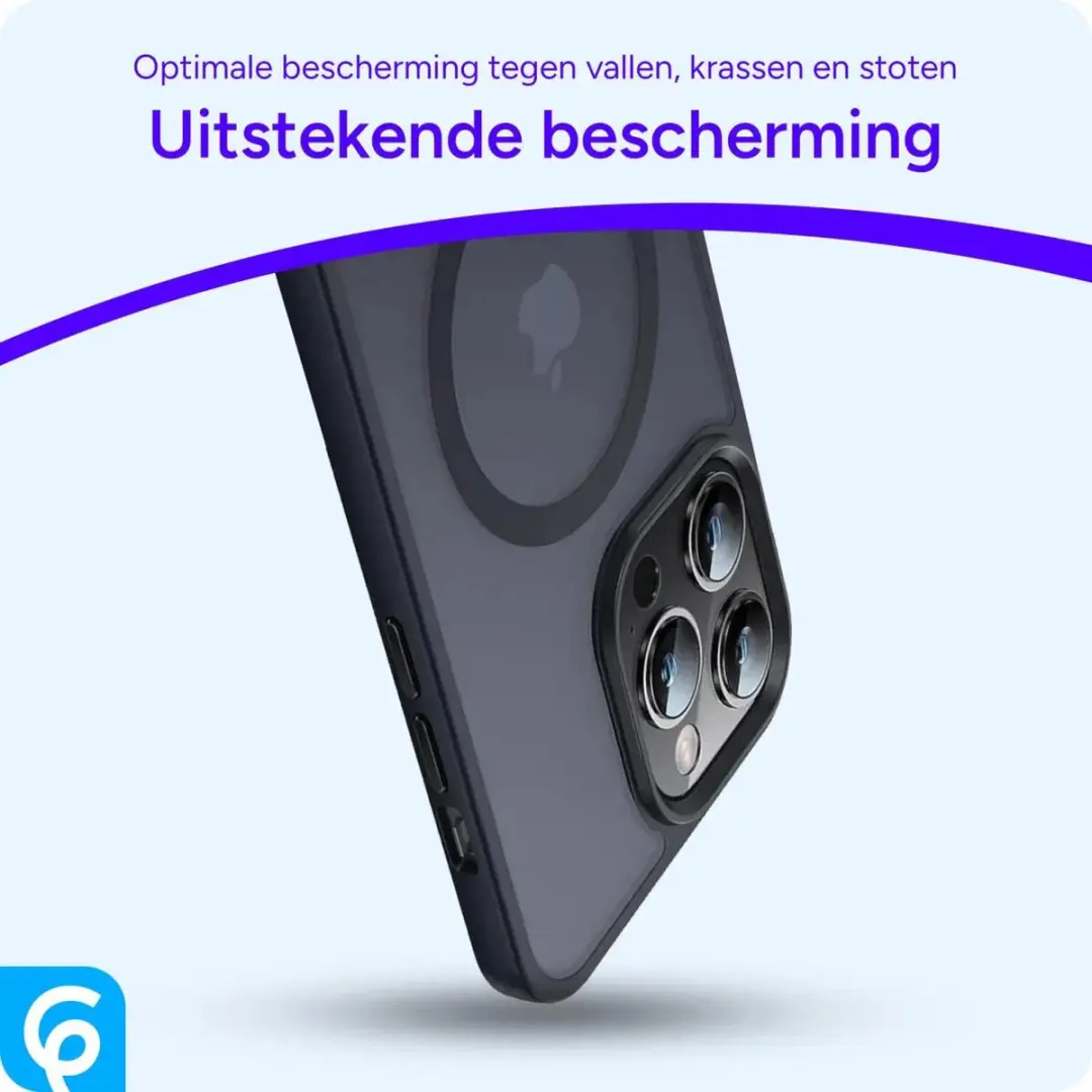 Selected Hoesje iPhone 13 Pro Max MagSafe - Mat - Zwart