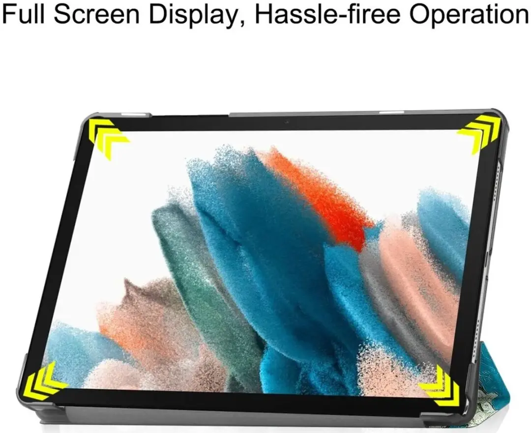 Samsung Galaxy Tab A9 Book Case Hoes - Blauw