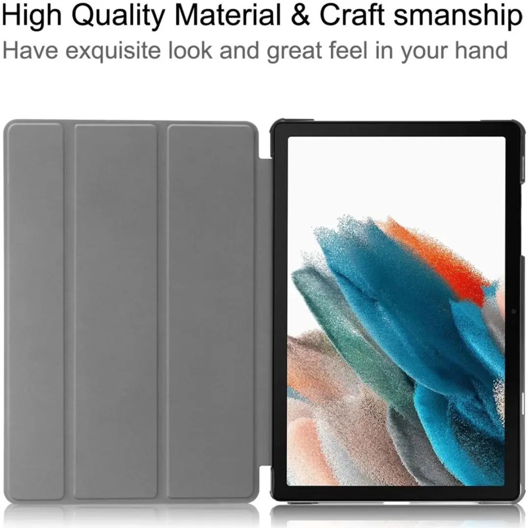 Samsung Galaxy Tab A9 Book Case Hoes - Blauw