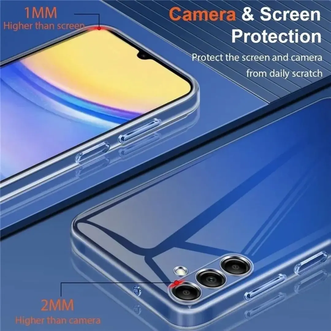 Selected Transparant TPU Hoesje Samsung Galaxy A15