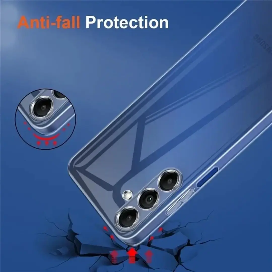 Selected Transparant TPU Hoesje Samsung Galaxy A15