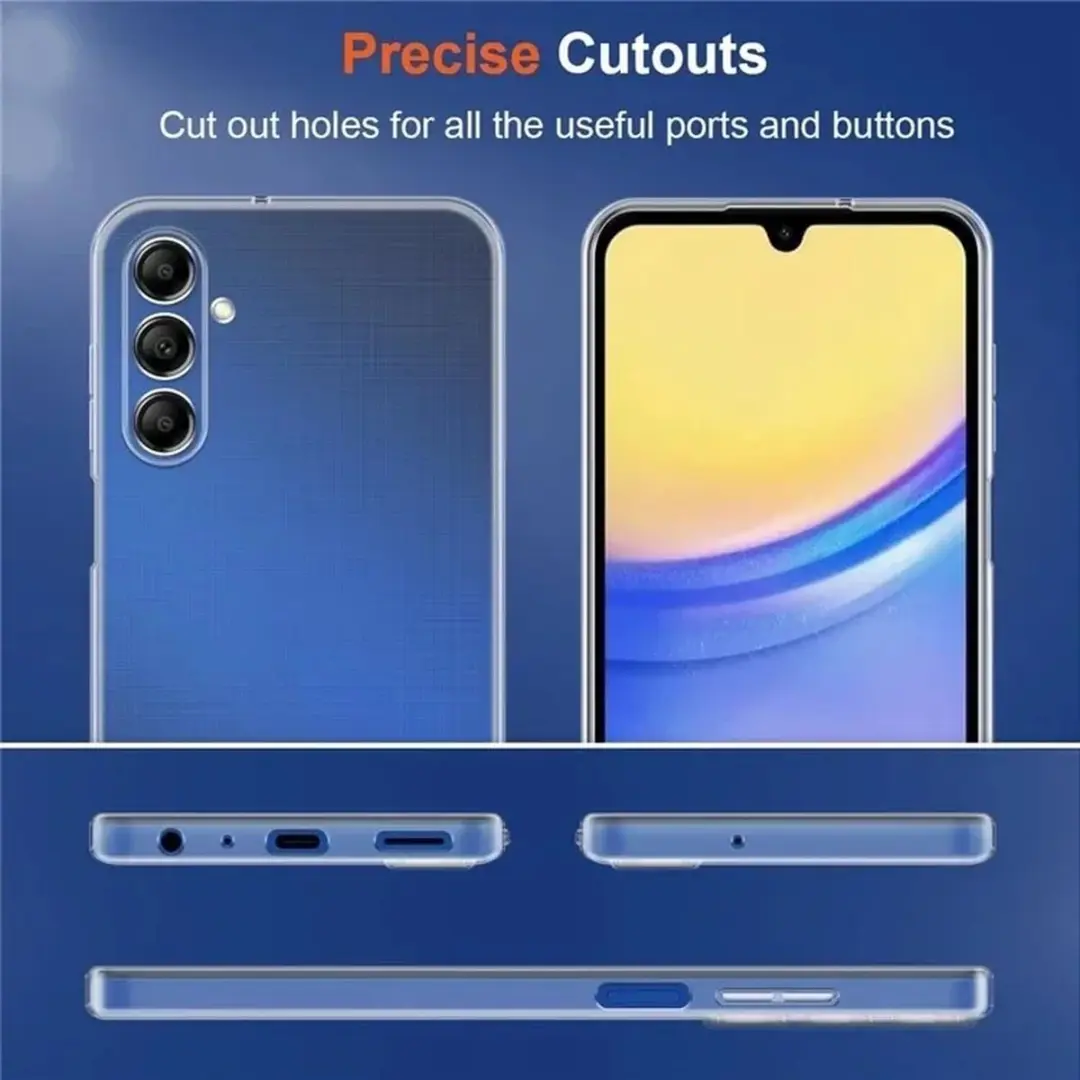 Selected Transparant TPU Hoesje Samsung Galaxy A15