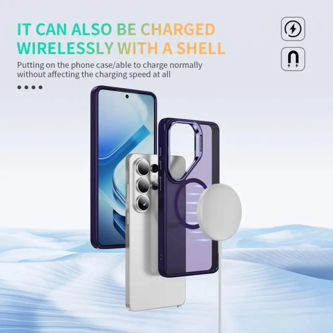 Selected Hoesje Samsung Galaxy S26 Ultra MagSafe Paars