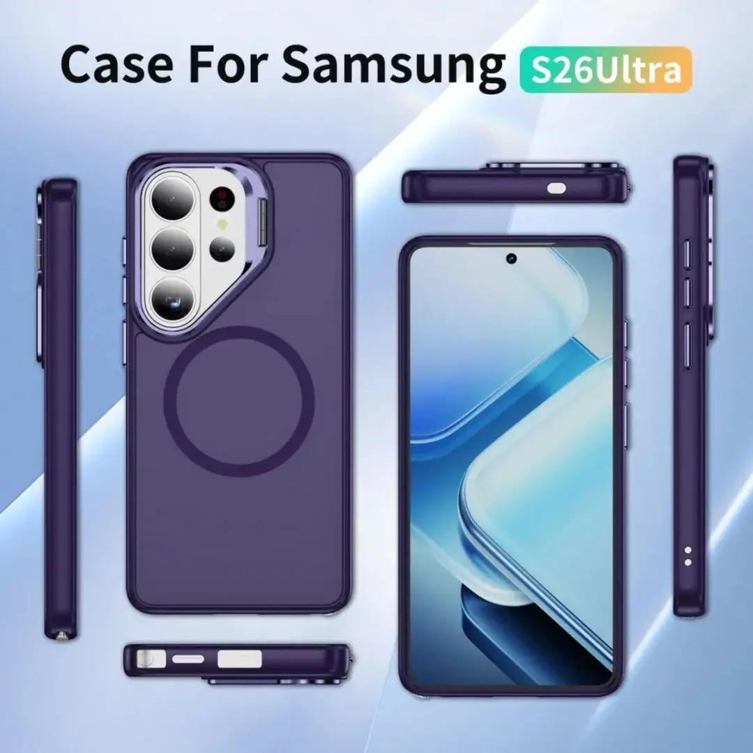 Selected Hoesje Samsung Galaxy S26 Ultra MagSafe Paars - afbeelding 6 van 6