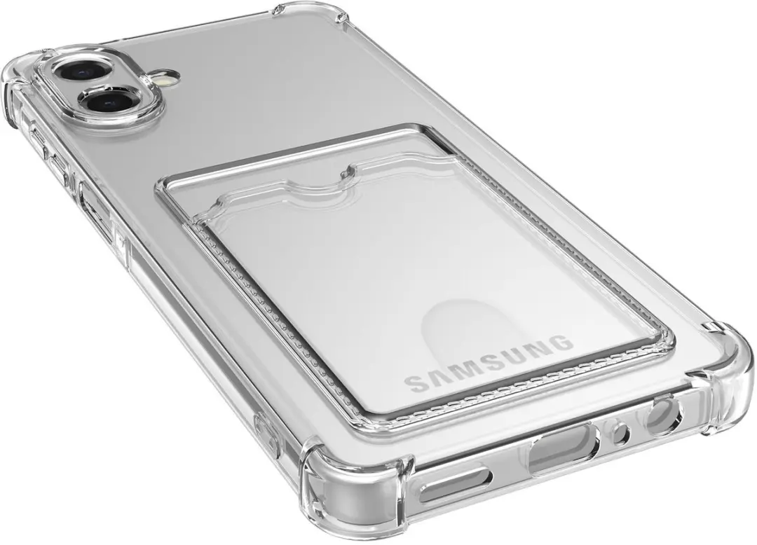 Selected Transparant Hoesje Samsung Galaxy A07 - Pasjeshouder