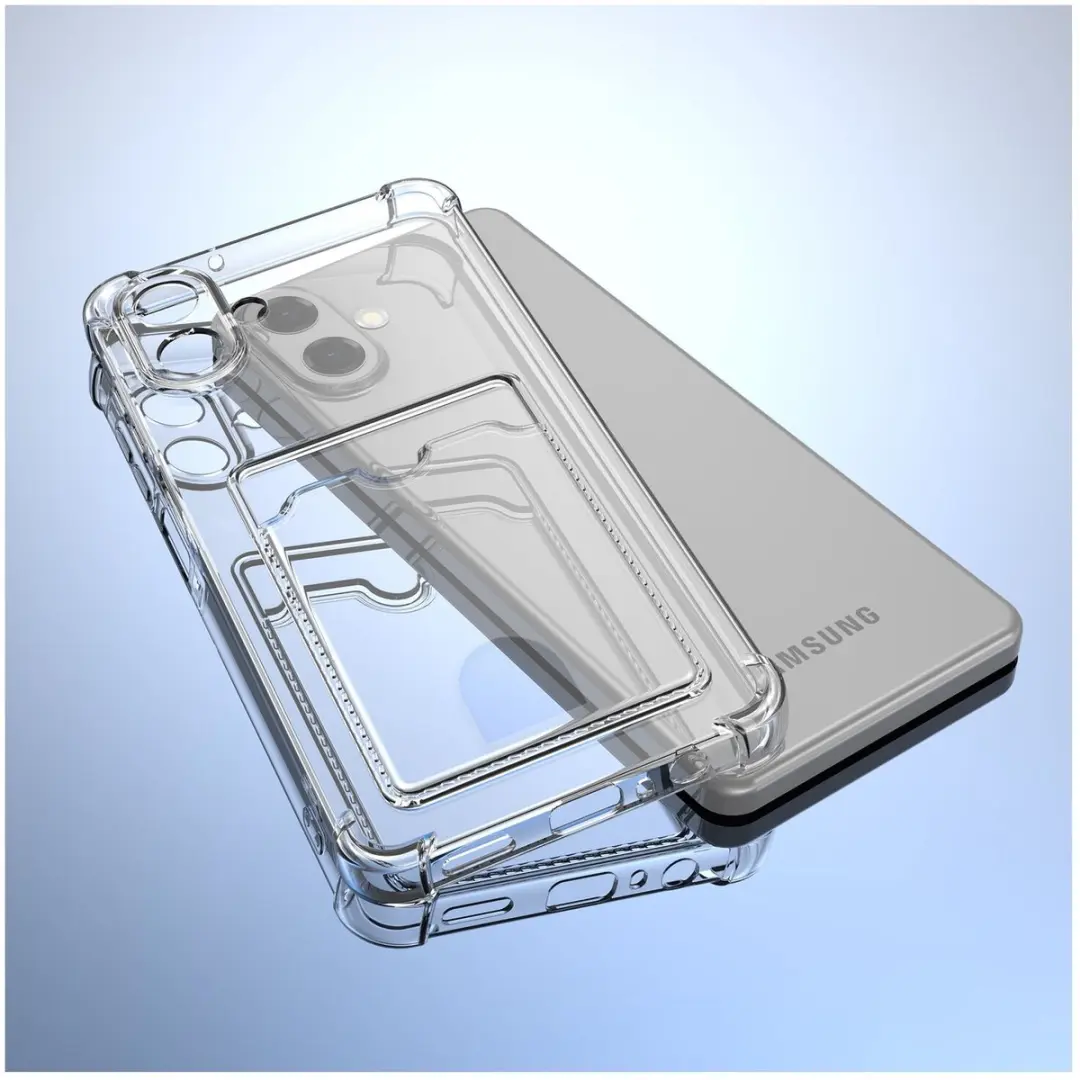 Selected Transparant Hoesje Samsung Galaxy A07 - Pasjeshouder