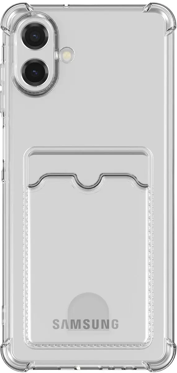 Selected Transparant Hoesje Samsung Galaxy A07 - Pasjeshouder