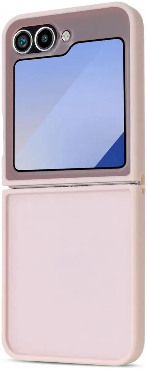 Selected Hoesje Samsung Galaxy Z Flip 6/7 FE - Matte Roze - afbeelding 6 van 6