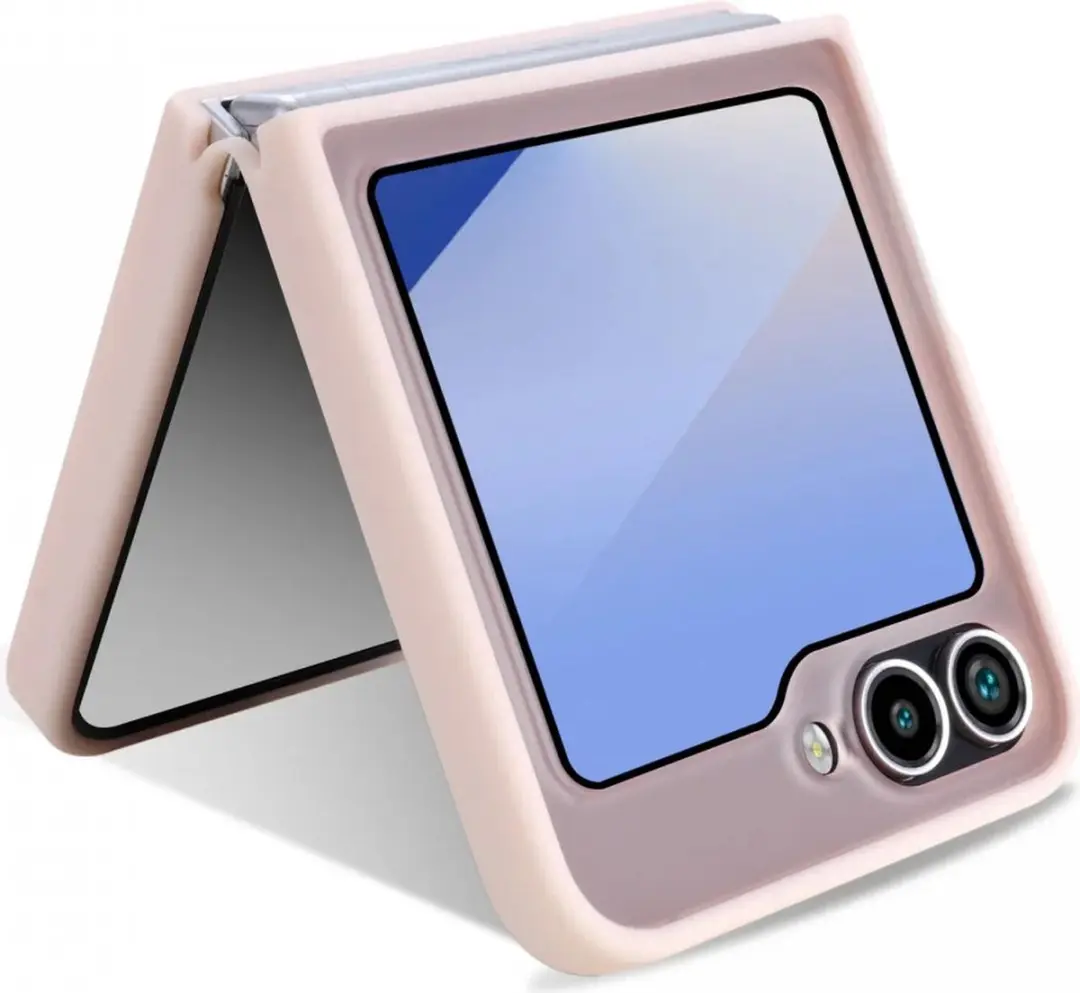 Selected Hoesje Samsung Galaxy Z Flip 6/7 FE - Matte Roze