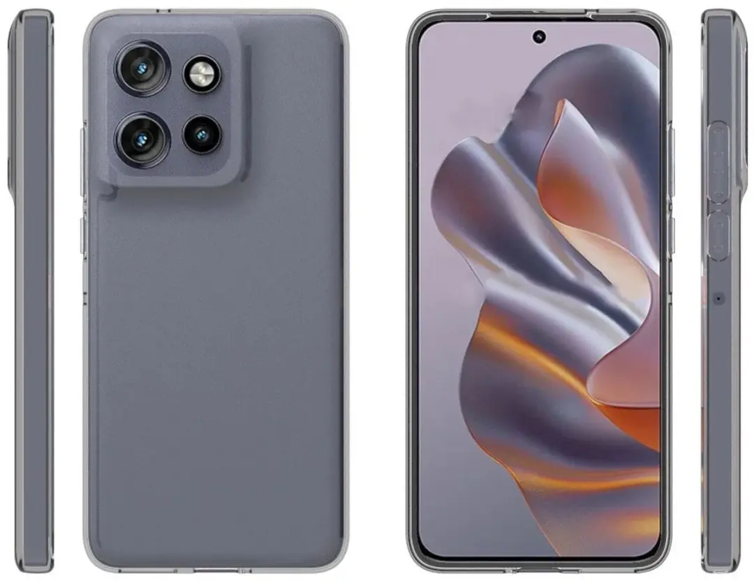 Selected Transparant TPU Hoesje Motorola Edge 50