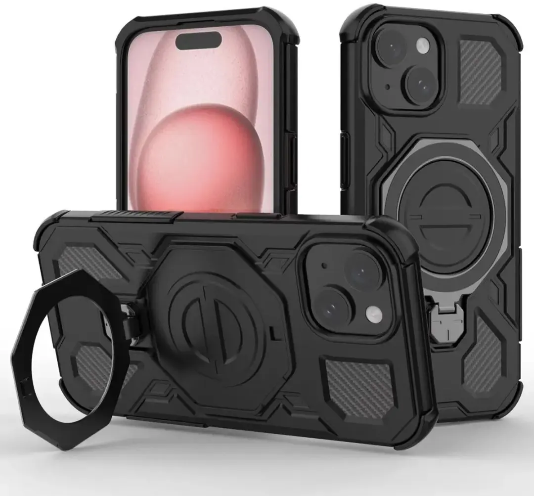 Selected Hoesje iPhone 15 MagSafe Zwart