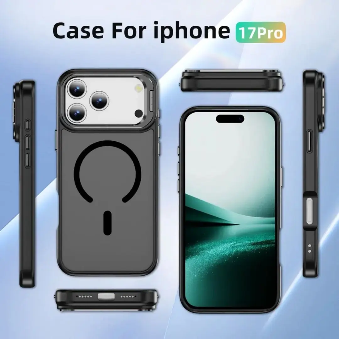 Selected by GSMpunt Hoesje iPhone 17 Pro - MagSafe & Qi2 - Zwart - afbeelding 6 van 6