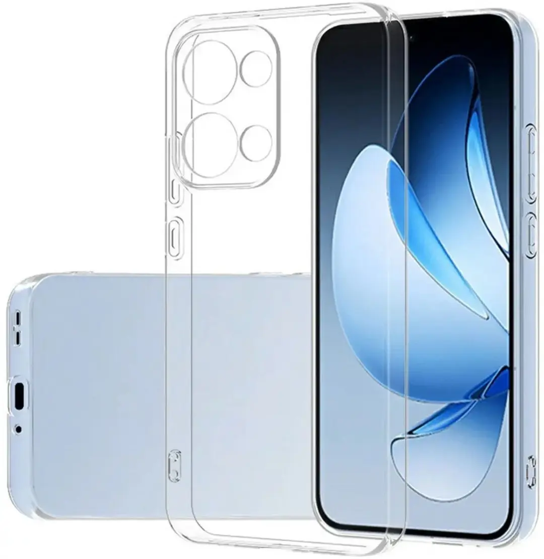 Transparant Dun TPU Hoesje Geschikt voor Oppo Reno 13