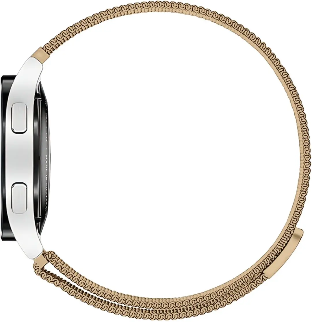 Selected SBG Universeel 20mm Horlogeband - Goud