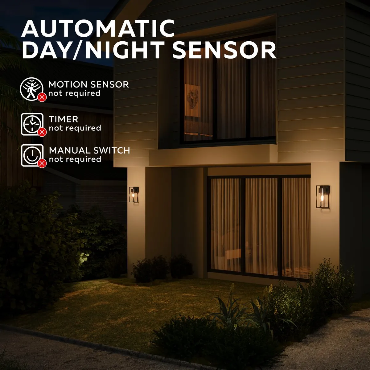 Calex LED Lamp E27 4W Warm Wit 2700K - Sensor