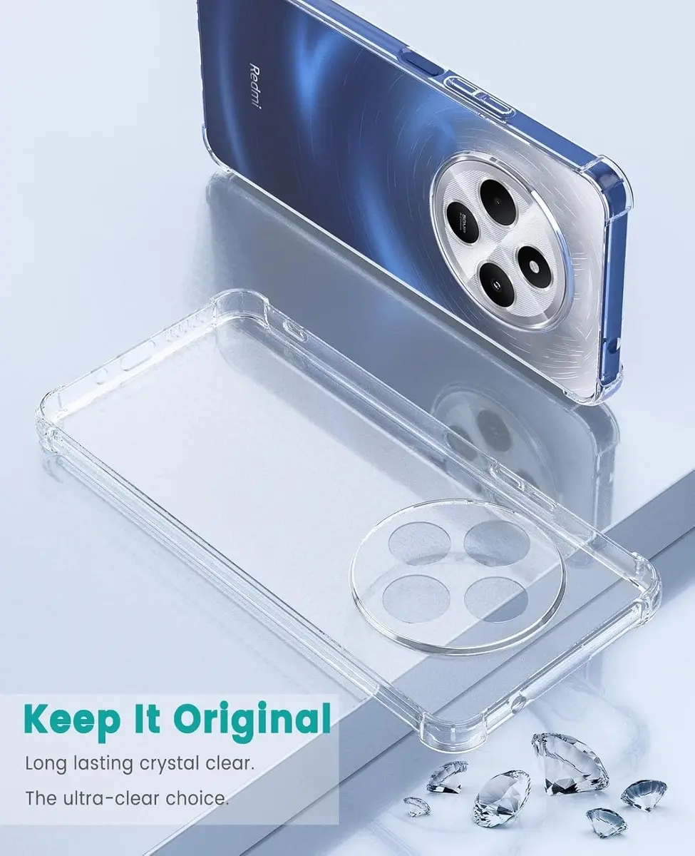 Selected Transparant Hoesje Xiaomi Redmi 14C - Schokbestendig