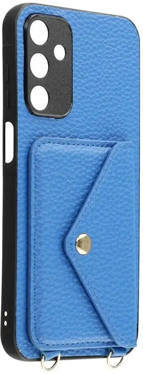 Selected Hoes Samsung Galaxy A57 Pasjeshouder Blauw