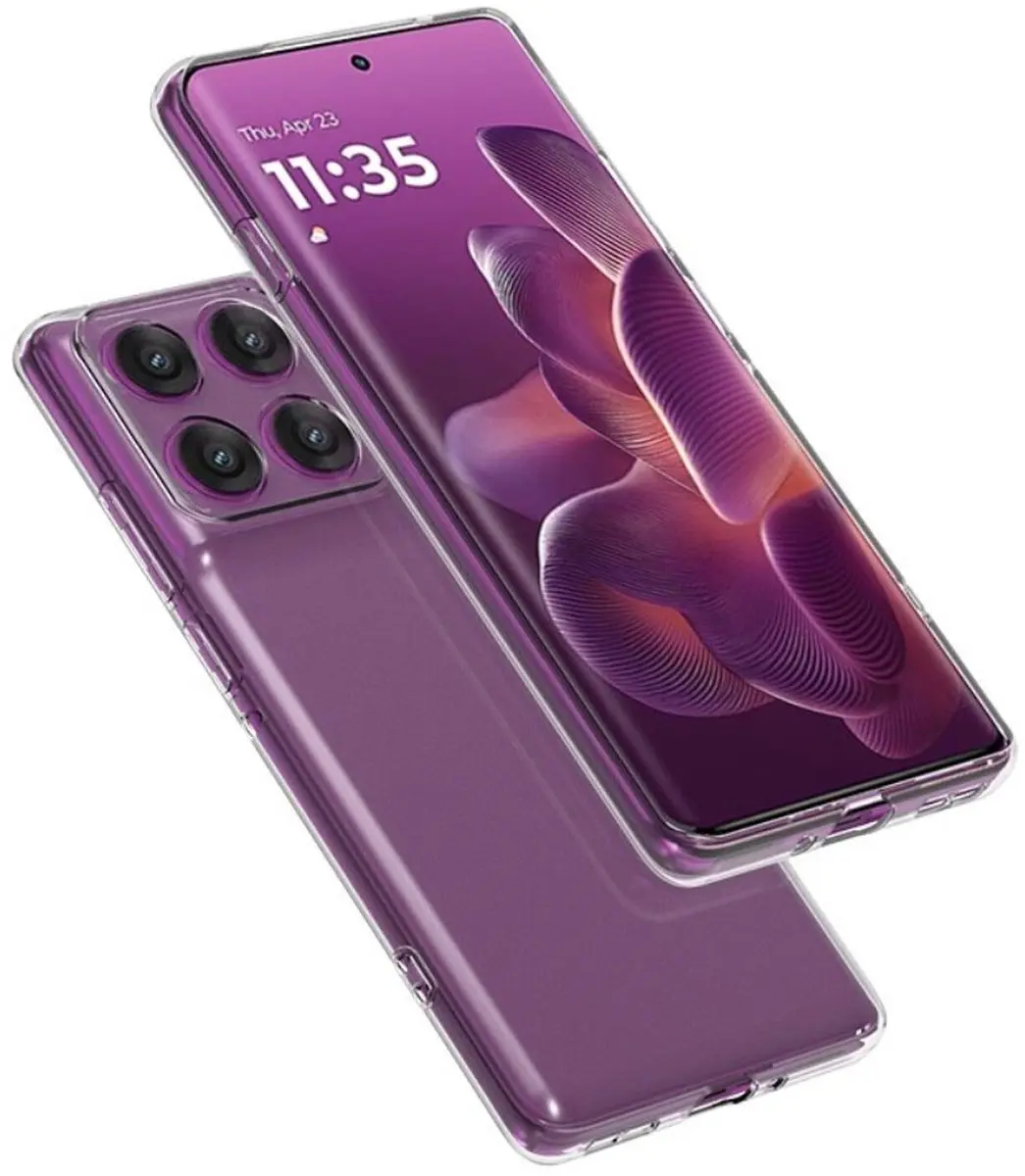 Selected Transparant TPU Hoesje Motorola Edge 60 Pro