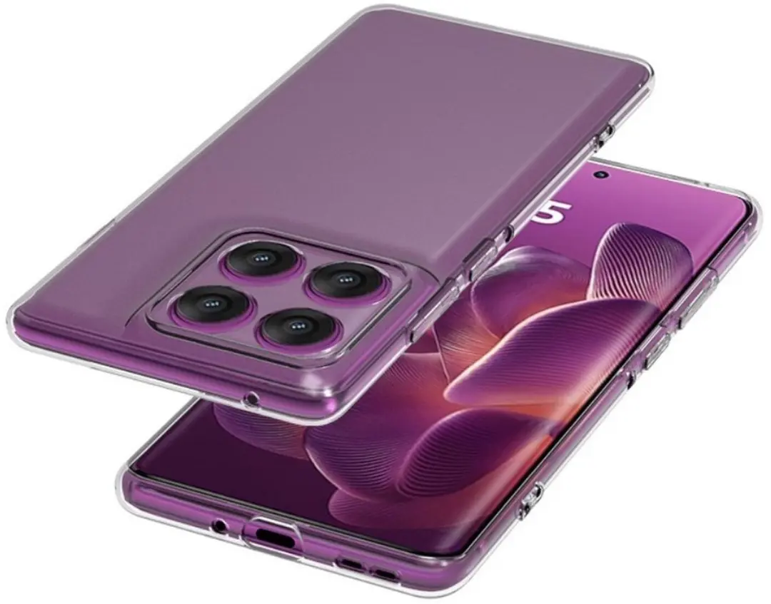 Selected Transparant TPU Hoesje Motorola Edge 60 Pro