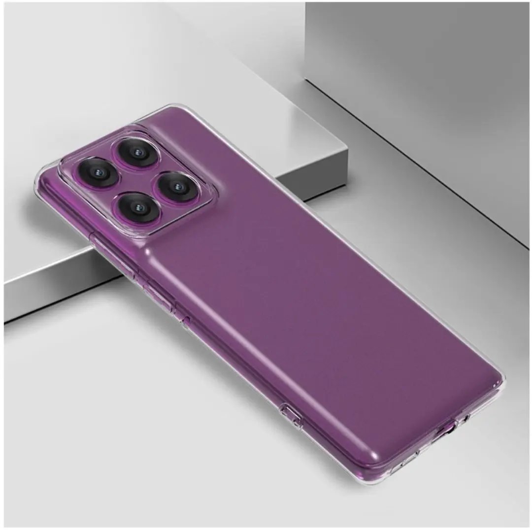 Selected Transparant TPU Hoesje Motorola Edge 60 Pro