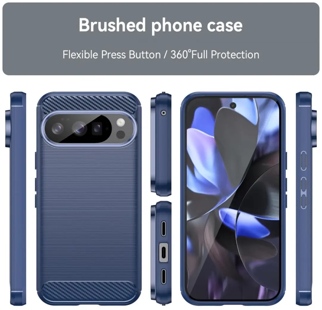 Selected TPU Hoesje Google Pixel 10/10 Pro - Blauw