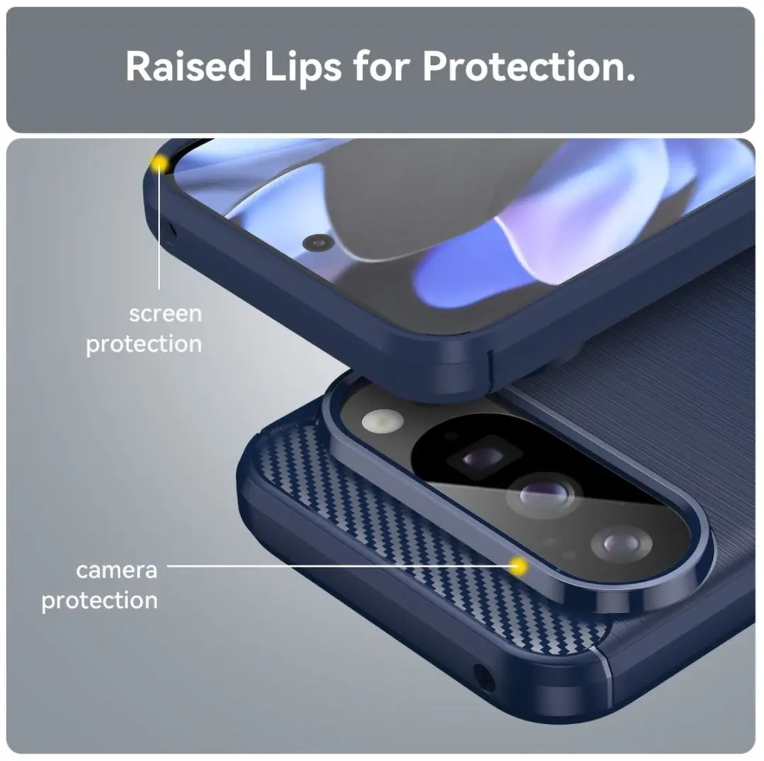 Selected TPU Hoesje Google Pixel 10/10 Pro - Blauw - afbeelding 6 van 6
