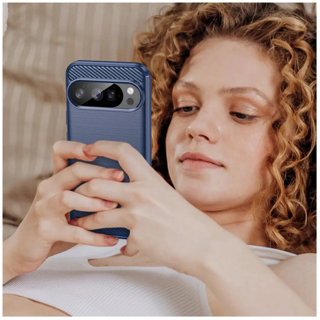 Selected TPU Hoesje Google Pixel 10/10 Pro - Blauw