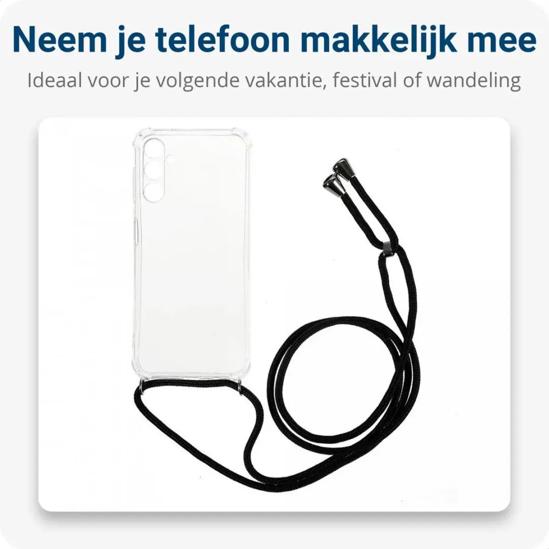 Selected Hoesje Samsung Galaxy A34 TPU Transparant
