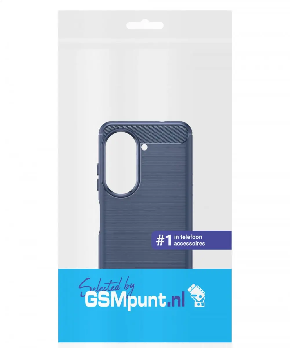 Selected TPU Hoesje Asus Zenfone 10 - Blauw