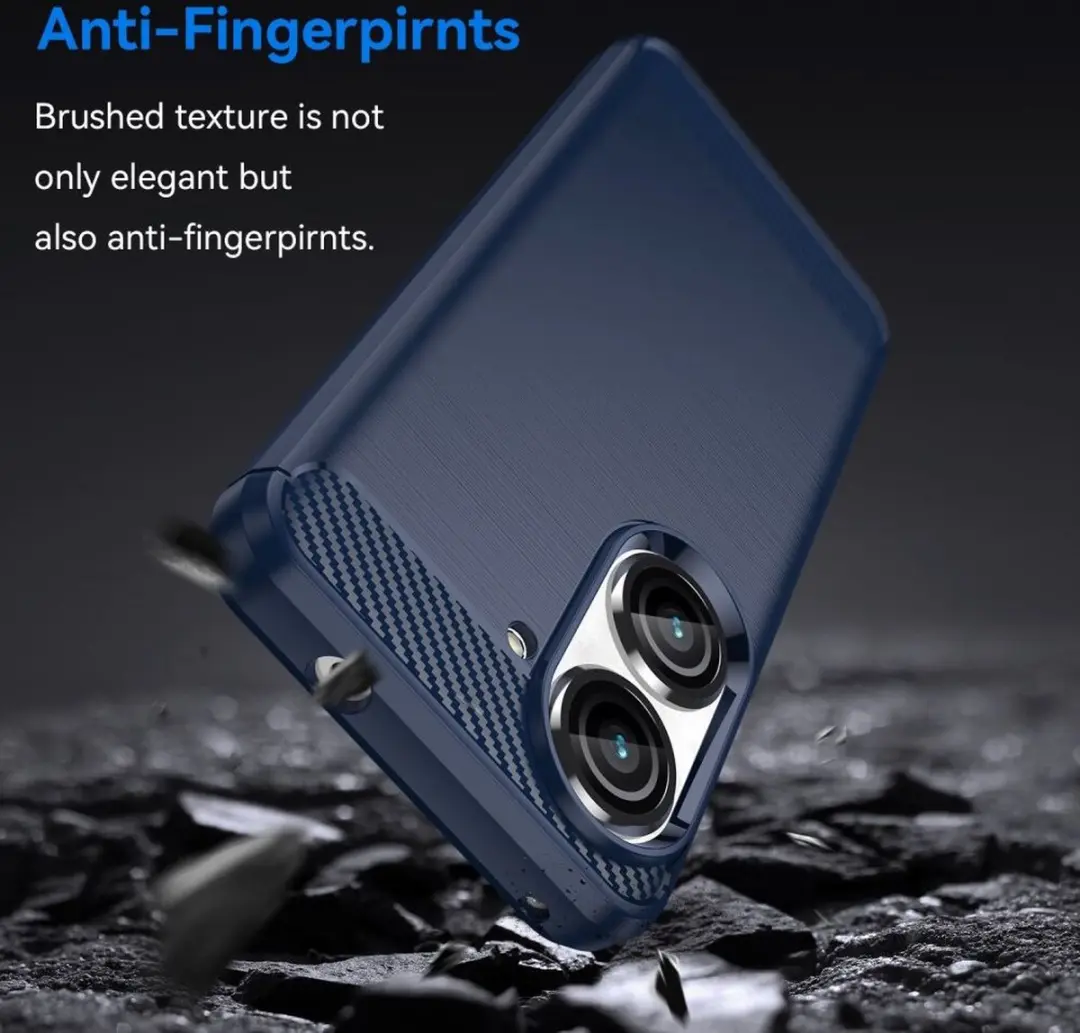 Selected TPU Hoesje Asus Zenfone 10 - Blauw - afbeelding 6 van 6