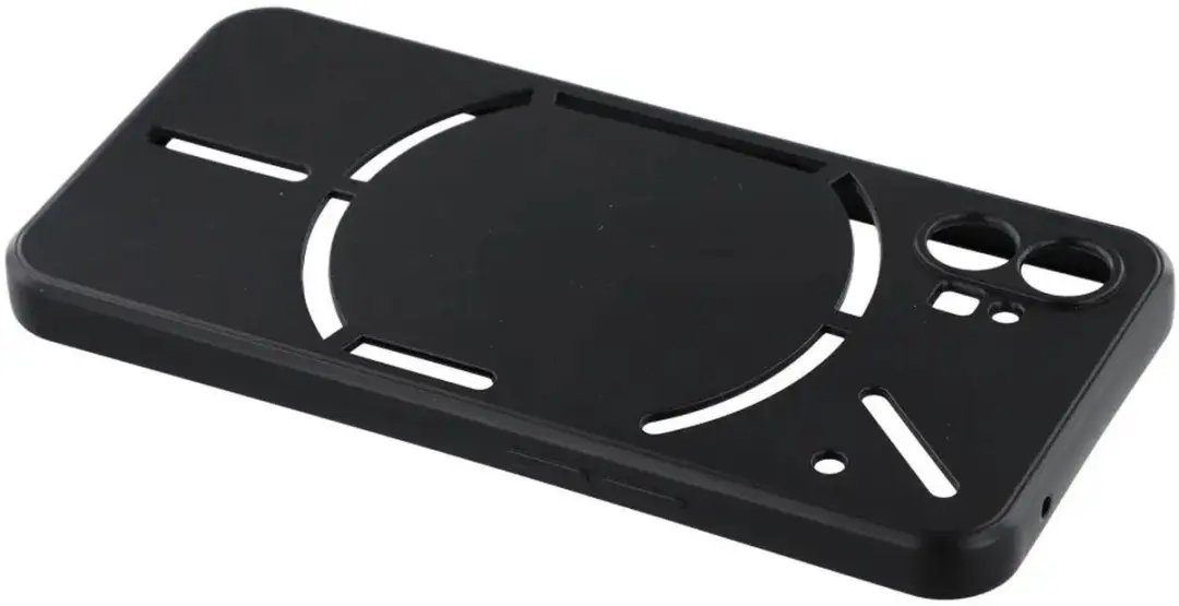 Selected by GSMpunt.nl Nothing Phone (1) TPU Hoesje - Zwart