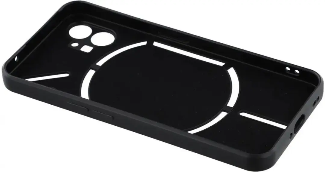 Selected by GSMpunt.nl Nothing Phone (1) TPU Hoesje - Zwart