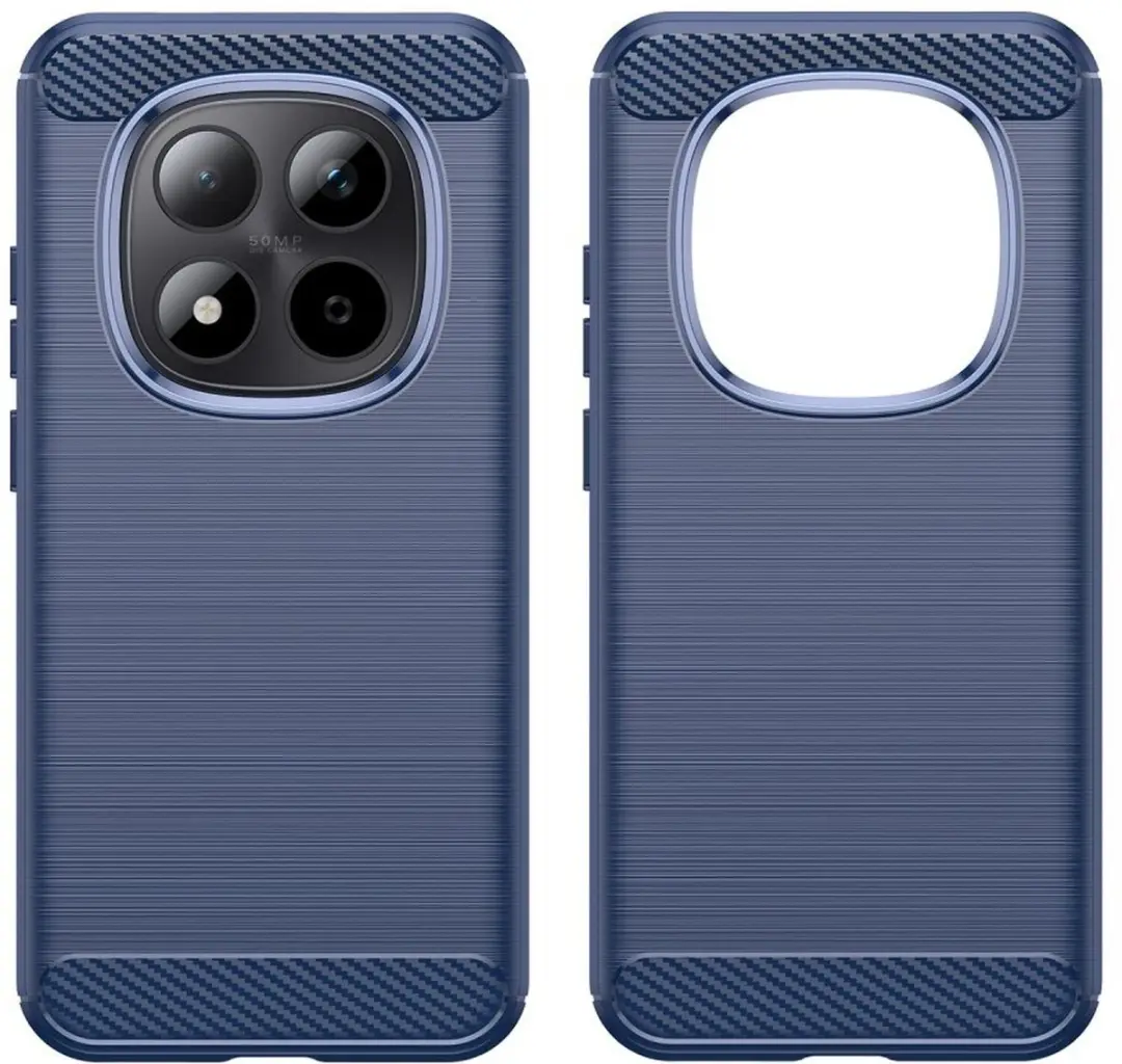 Selected TPU Hoesje Xiaomi Redmi Note 15 Pro 5G - Blauw
