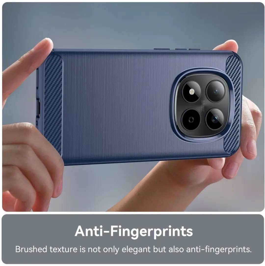 Selected TPU Hoesje Xiaomi Redmi Note 15 Pro 5G - Blauw