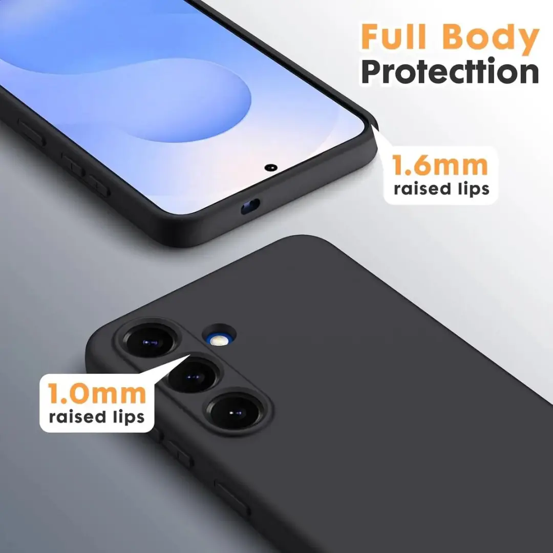Selected TPU Hoesje Samsung Galaxy S26 - Zwart