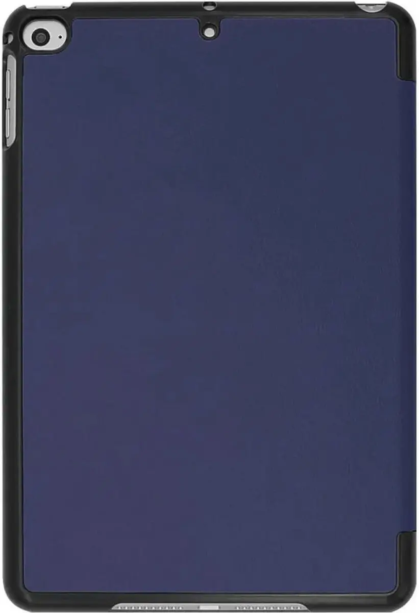 Selected Tablethoes Apple iPad Mini Tri-Fold Luxe Kunstleer - Blauw