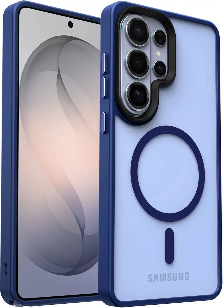 Selected Hoesje Samsung Galaxy S26 Ultra MagSafe Blauw