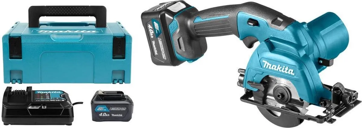 Makita HS301DSMJ Cirkelzaag - 12V - 85mm - 1x 4.0Ah