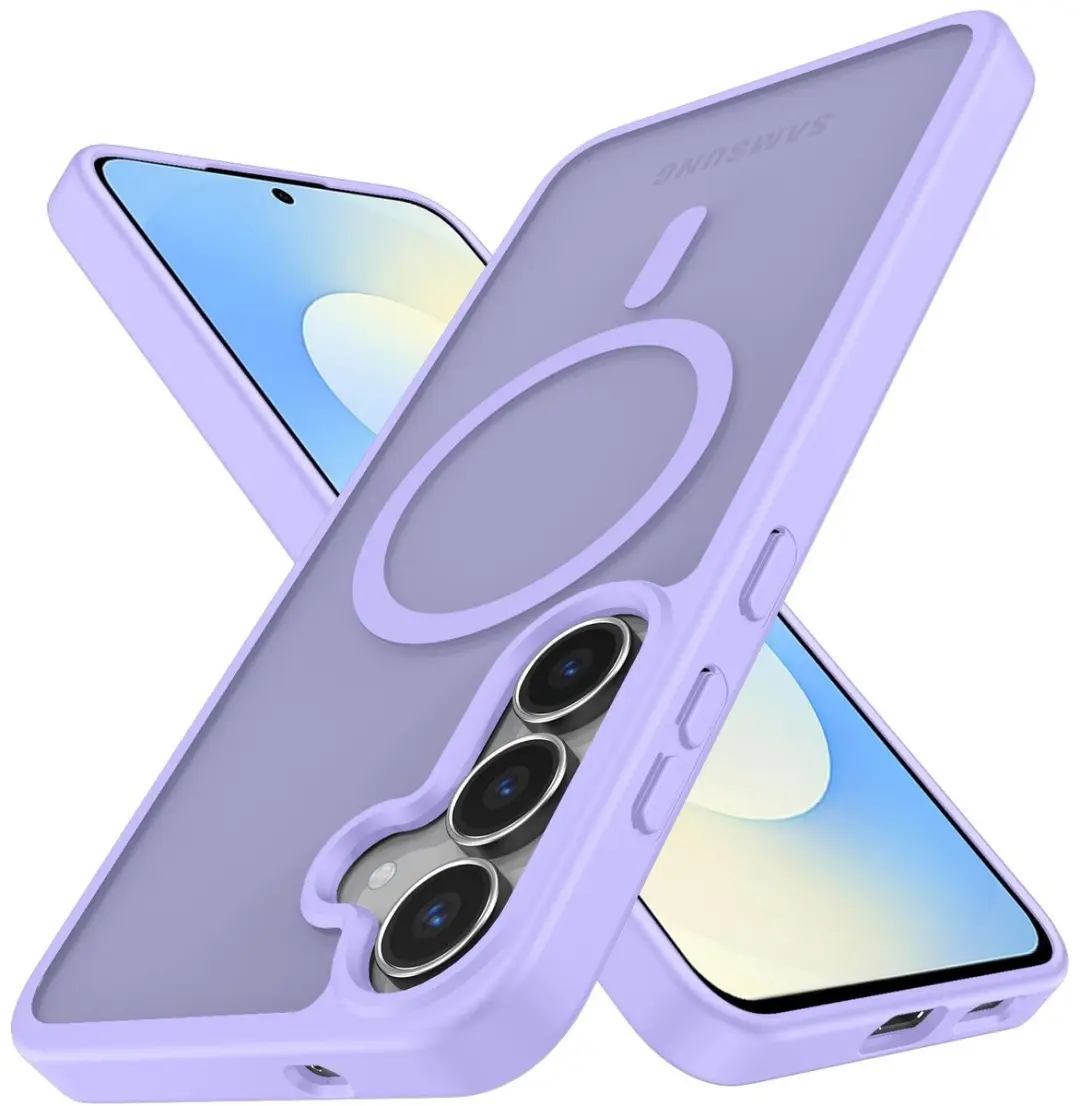 Selected Hoesje Samsung Galaxy S25 FE MagSafe Paars