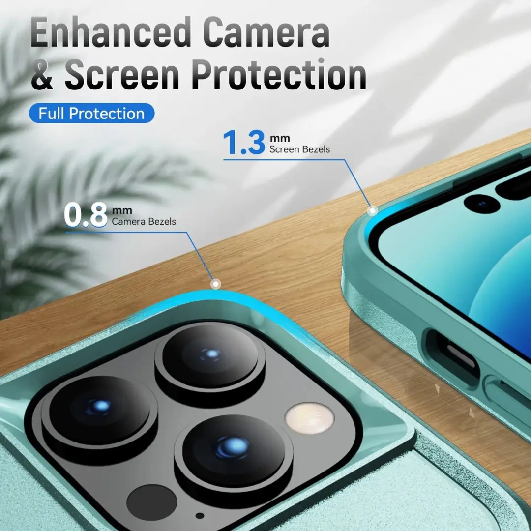 Selected Back Cover iPhone 14 Pro Max Rugged Hoesje - Groen