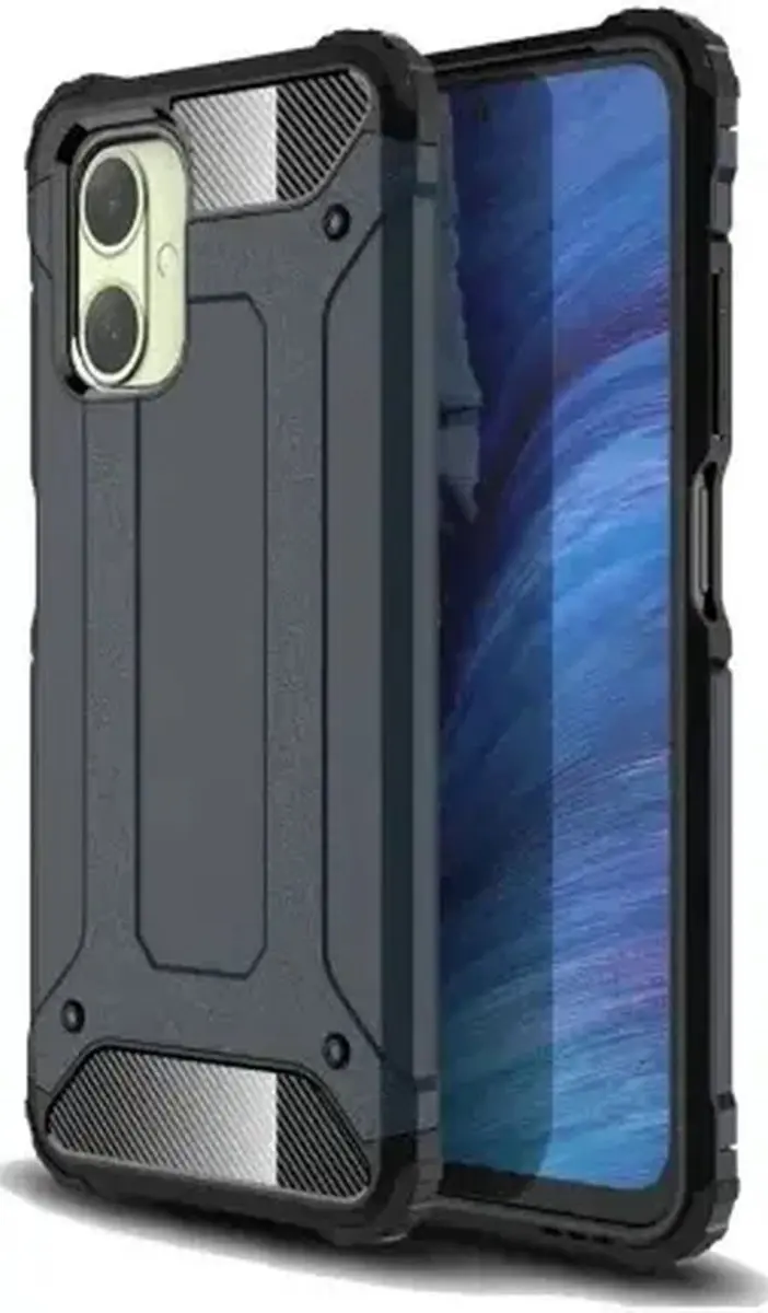 Selected Hoesje Xiaomi Poco C65 Shock Proof Blauw
