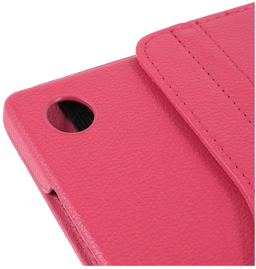 Selected Hoes 360° Book Case Samsung Galaxy Tab A9 Plus - 8.7" - Paars/Rood