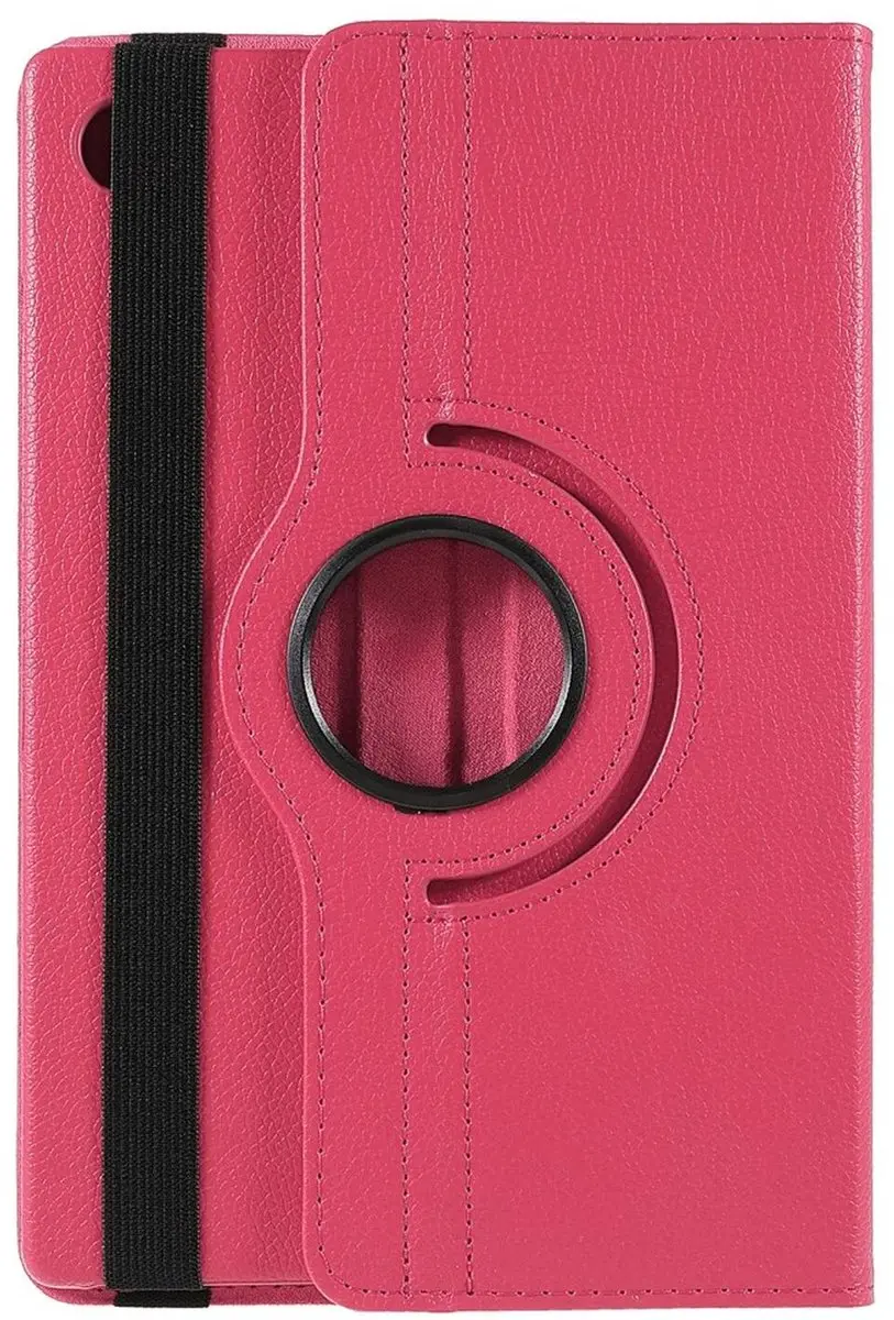 Selected Hoes 360° Book Case Samsung Galaxy Tab A9 Plus - 8.7" - Paars/Rood