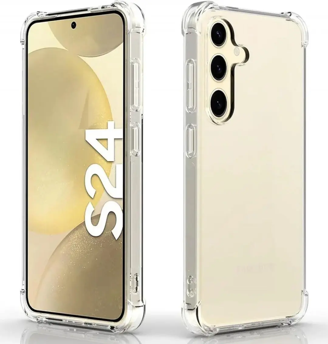 Selected Schokbestendig Hoesje Samsung Galaxy S24 - Transparant
