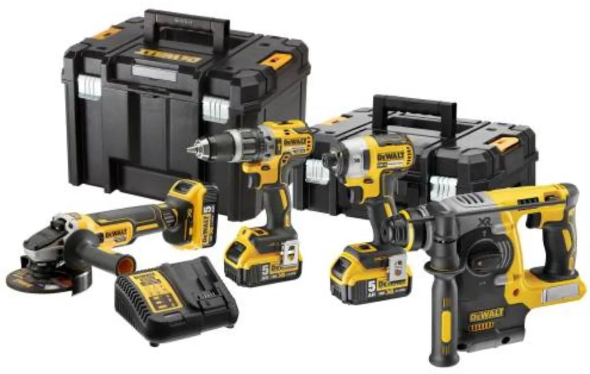 DeWalt DCK422P3T Accu Combiset 18V XR 5.0Ah - 4-delig