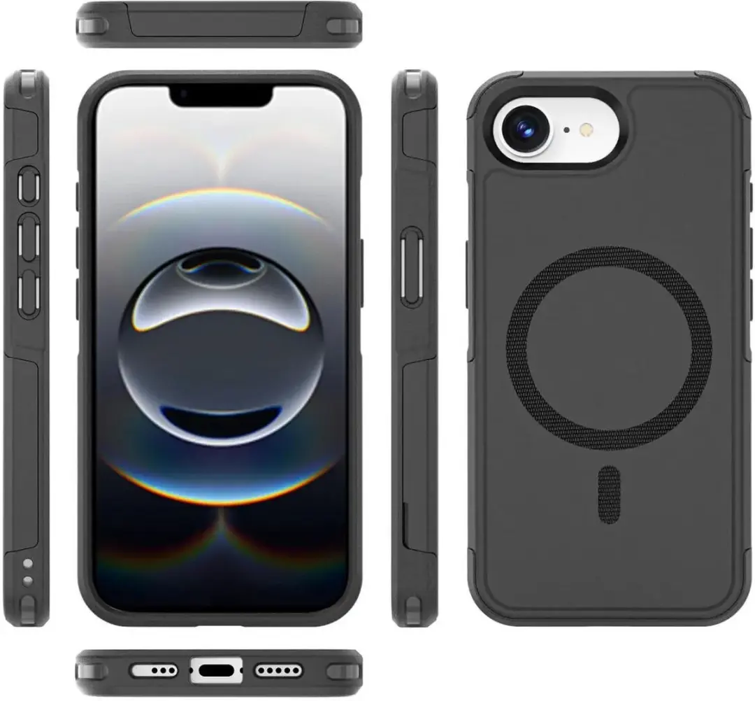 Selected by GSMpunt.nl iPhone 16/17 Hoesje - MagSafe/Zwart